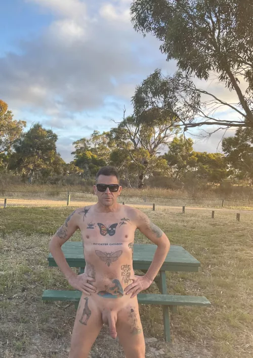 The freedom that comes with living naked.