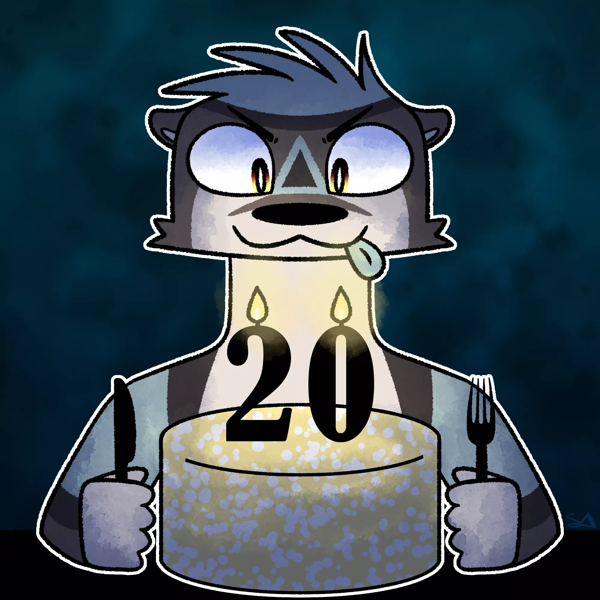 Today was my birthday! No longer a teenager :D