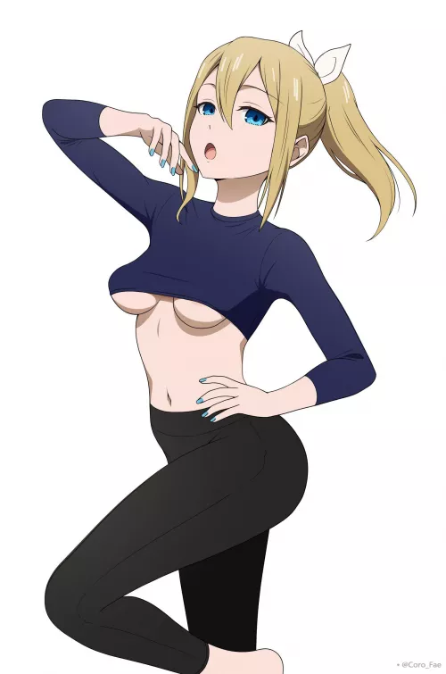 Ai Hayasaka Showing Her Underboob (Kaguya-Sama Love Is War)