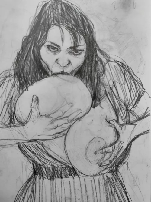 Another draft for the collection. I call this self-love