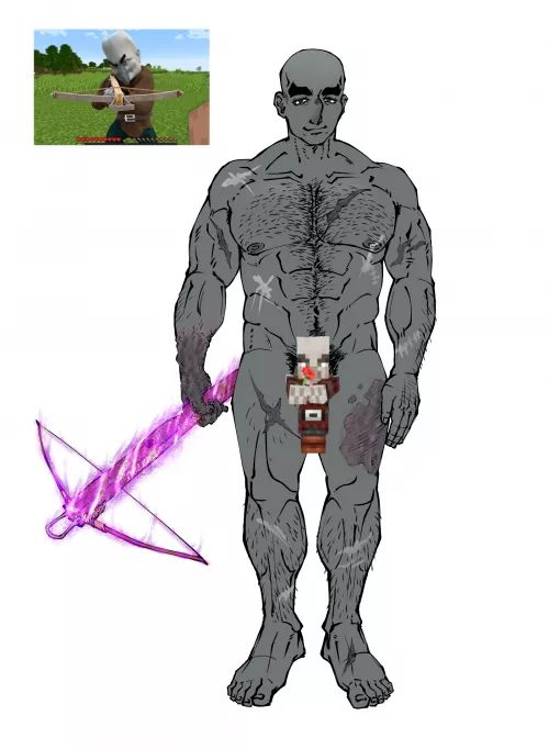 Bara Pillager from Minecraft isn't real he can't hurt you. Bara Pillager: