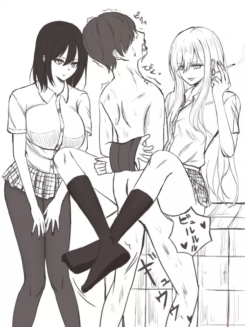 Bullied and leg locked