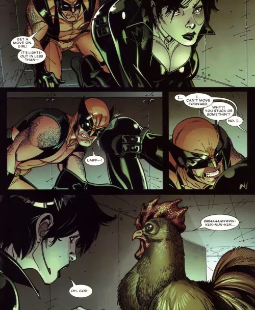 Damn, that's a truly cockblock [Deadpool 2008 Issue 17]