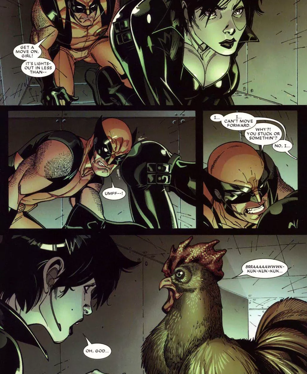 Damn, that's a truly cockblock [Deadpool 2008 Issue 17]