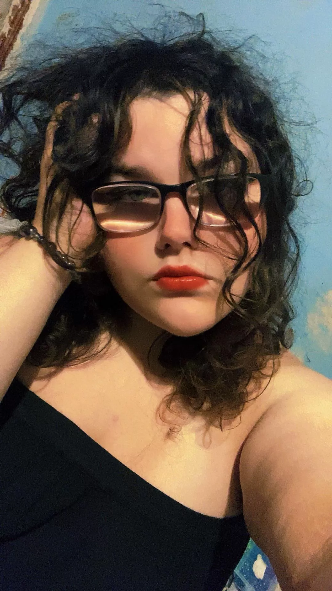 I felt really cute in this strapless dress ngl