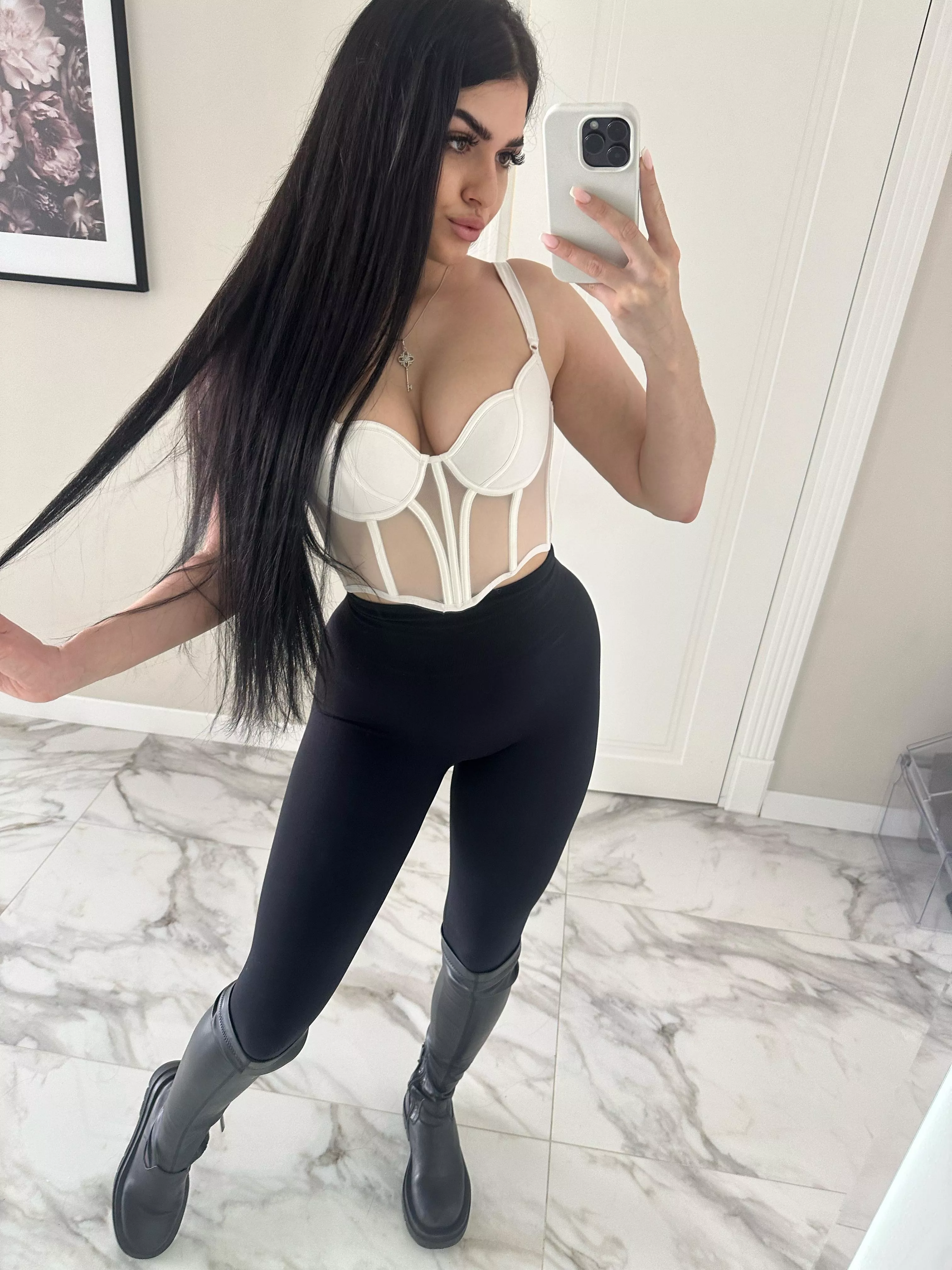 I love it when you look at my cleavage