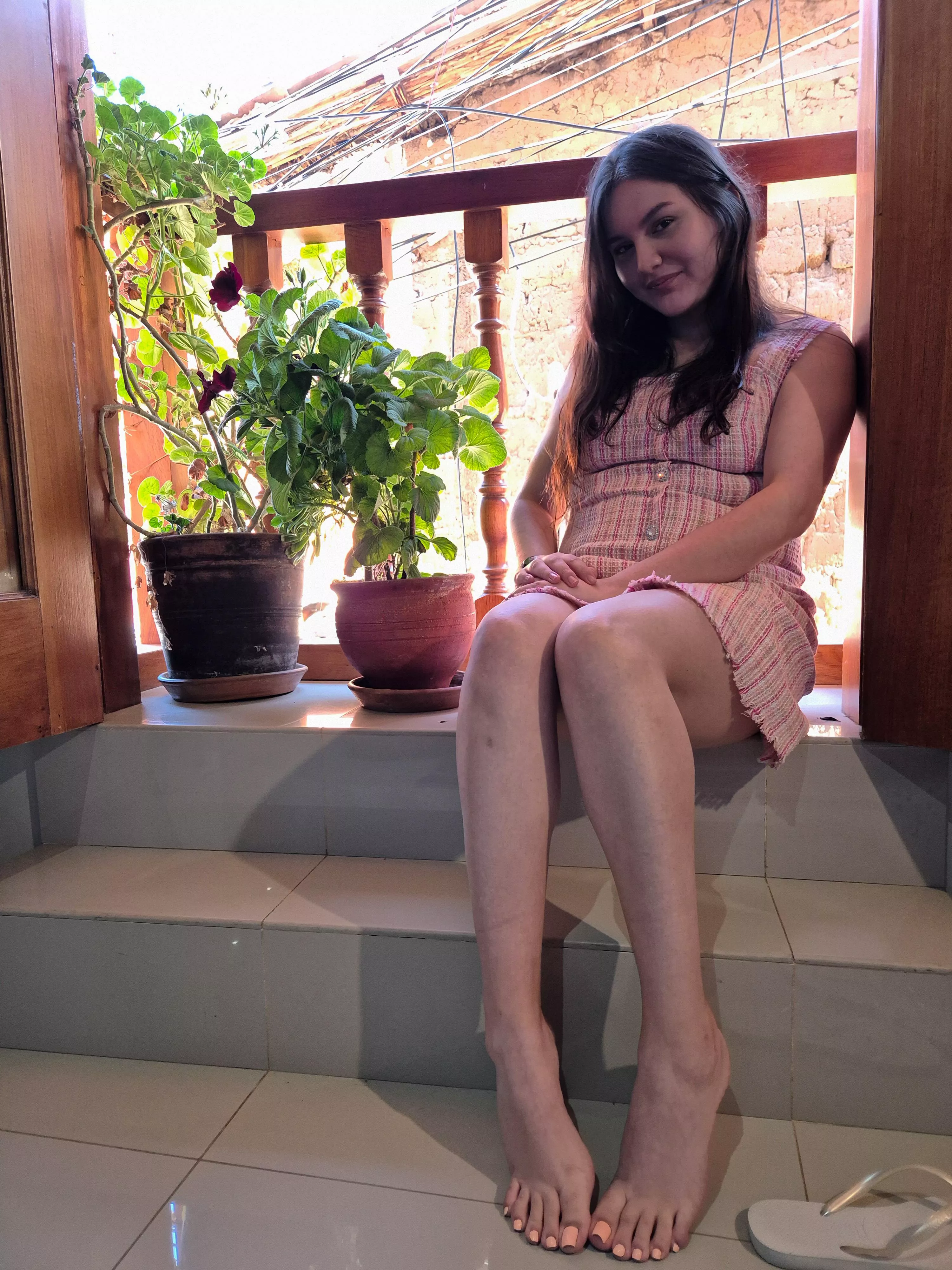 I've had this toenail color for a long time, and it's time for a change. What color would you like to see on my toes?