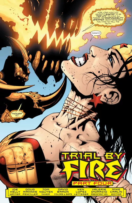 JLA Vol 1 #87 Trial by Fire, Part 4