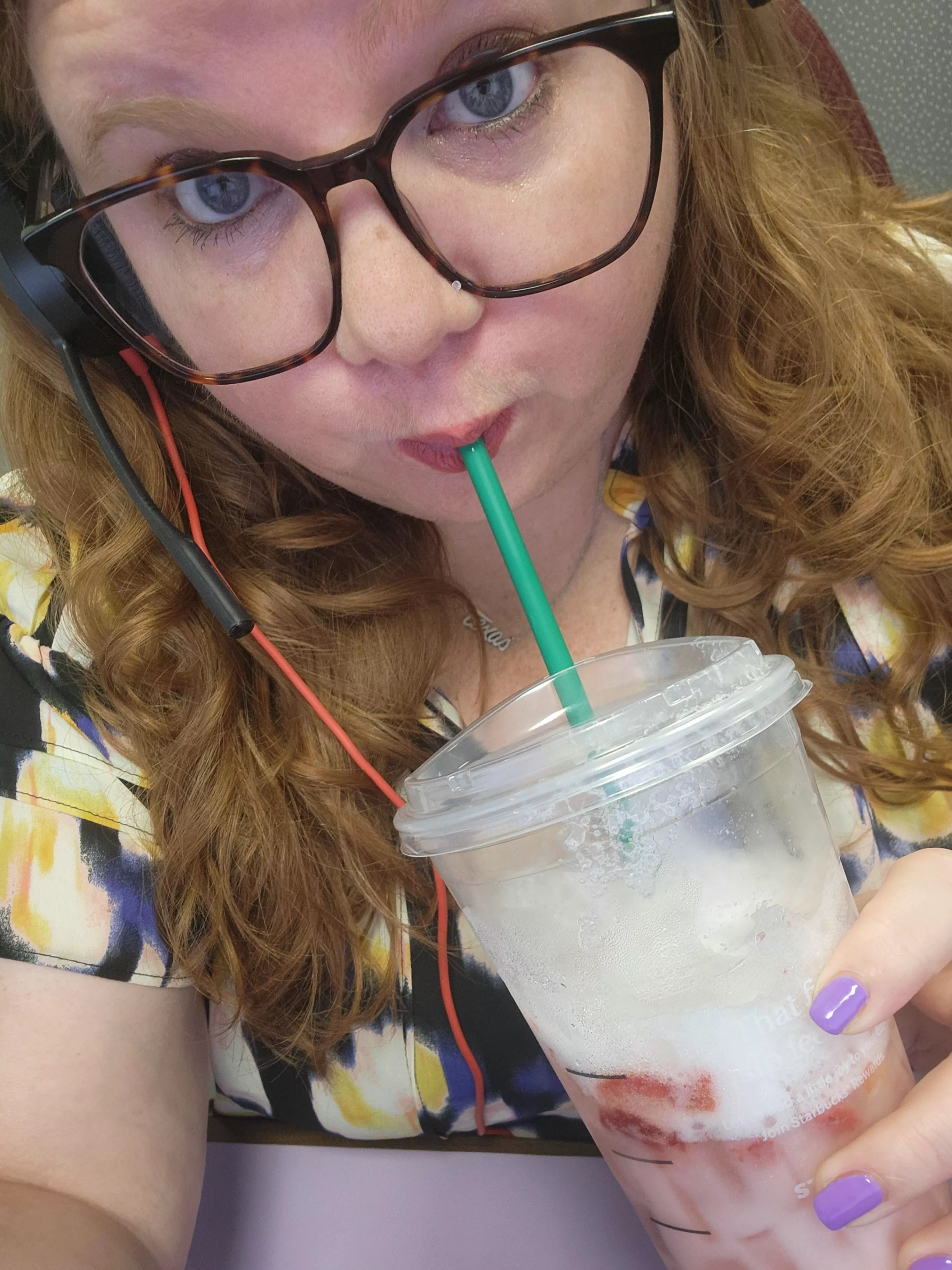 Love a good pink drink!