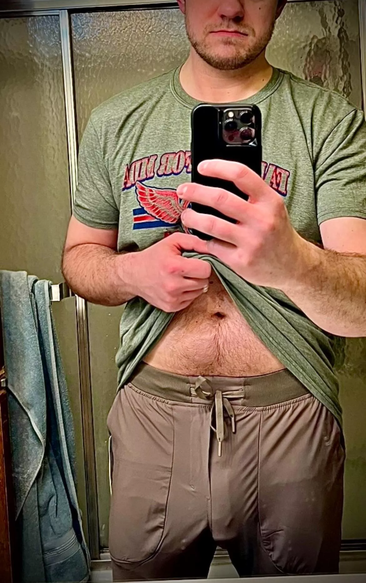 Pants can’t even hide my vein