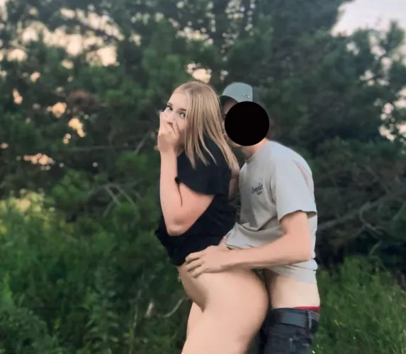 side of a public road! 