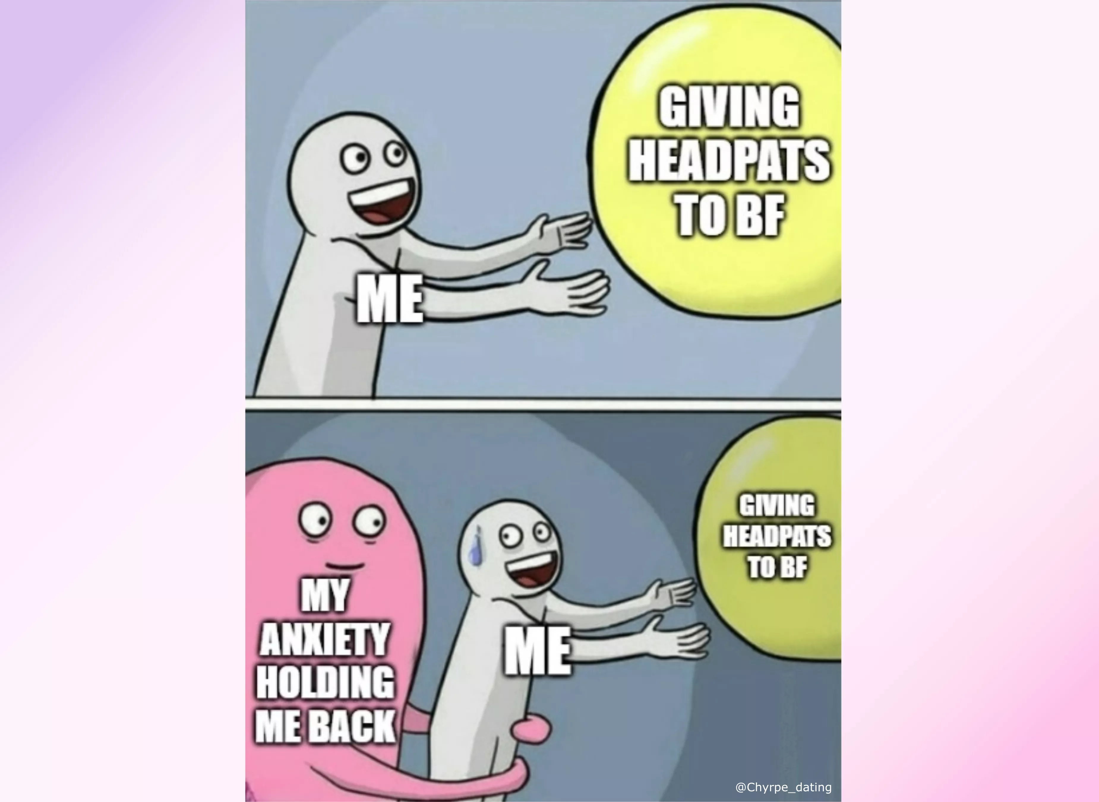 Sometimes we are dominant women on the outside and shy ladies on the inside 😊