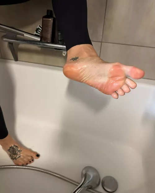 Squeaky clean soles for a fresh start!