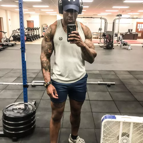 Tattoos and muscles 