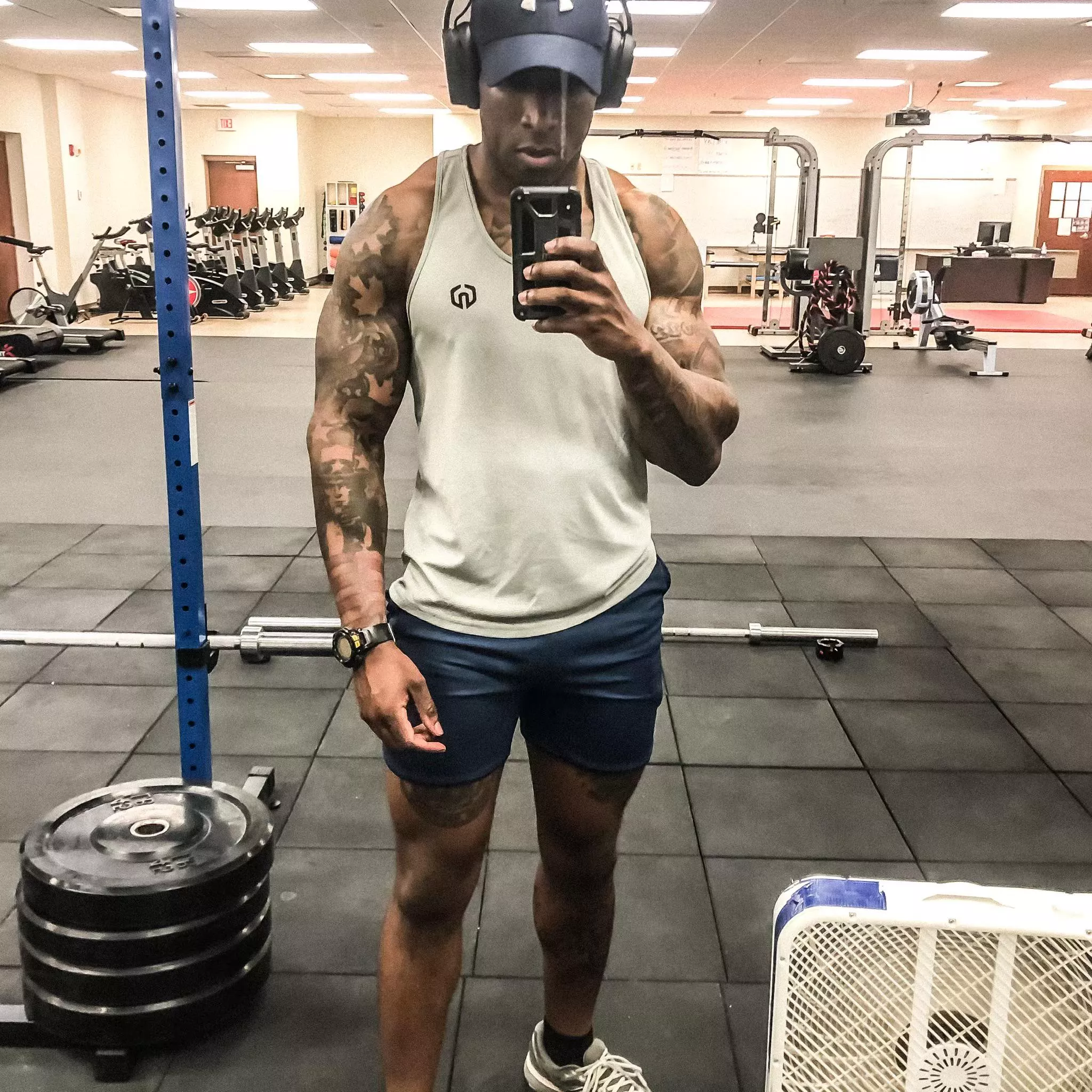Tattoos and muscles 