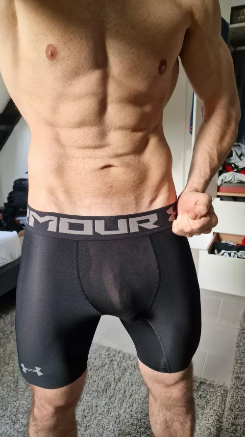 There I was wondering why everyone kept staring at me in the locker rooms... 