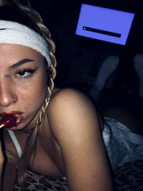 This is the right time for me to suck your cock