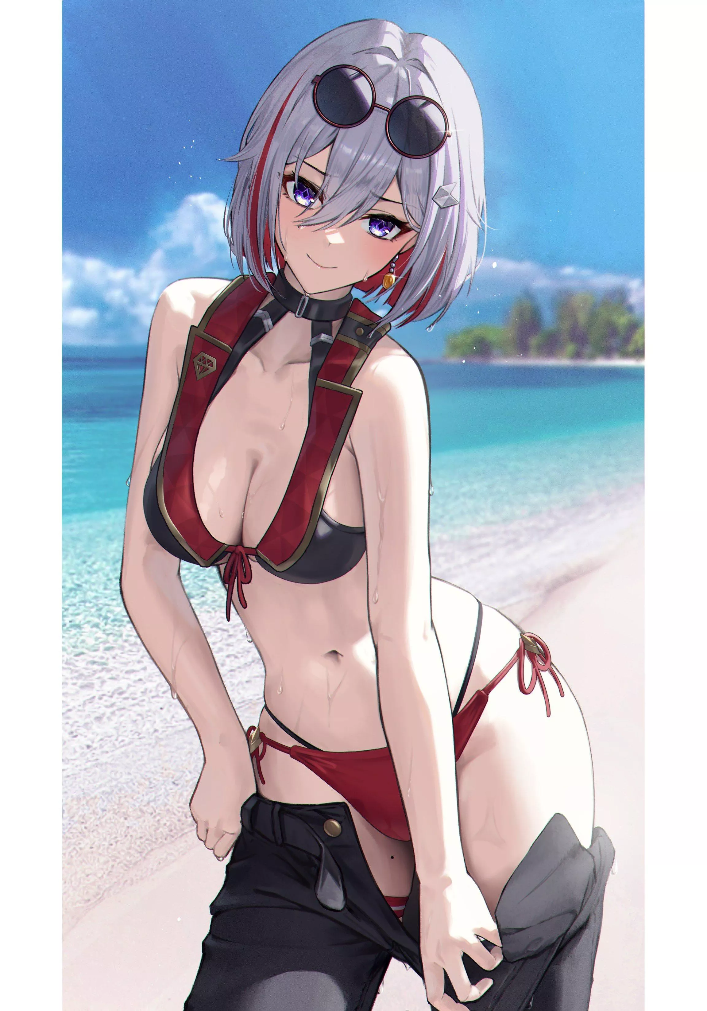 Topaz at the Beach [Honkai Star Rail]