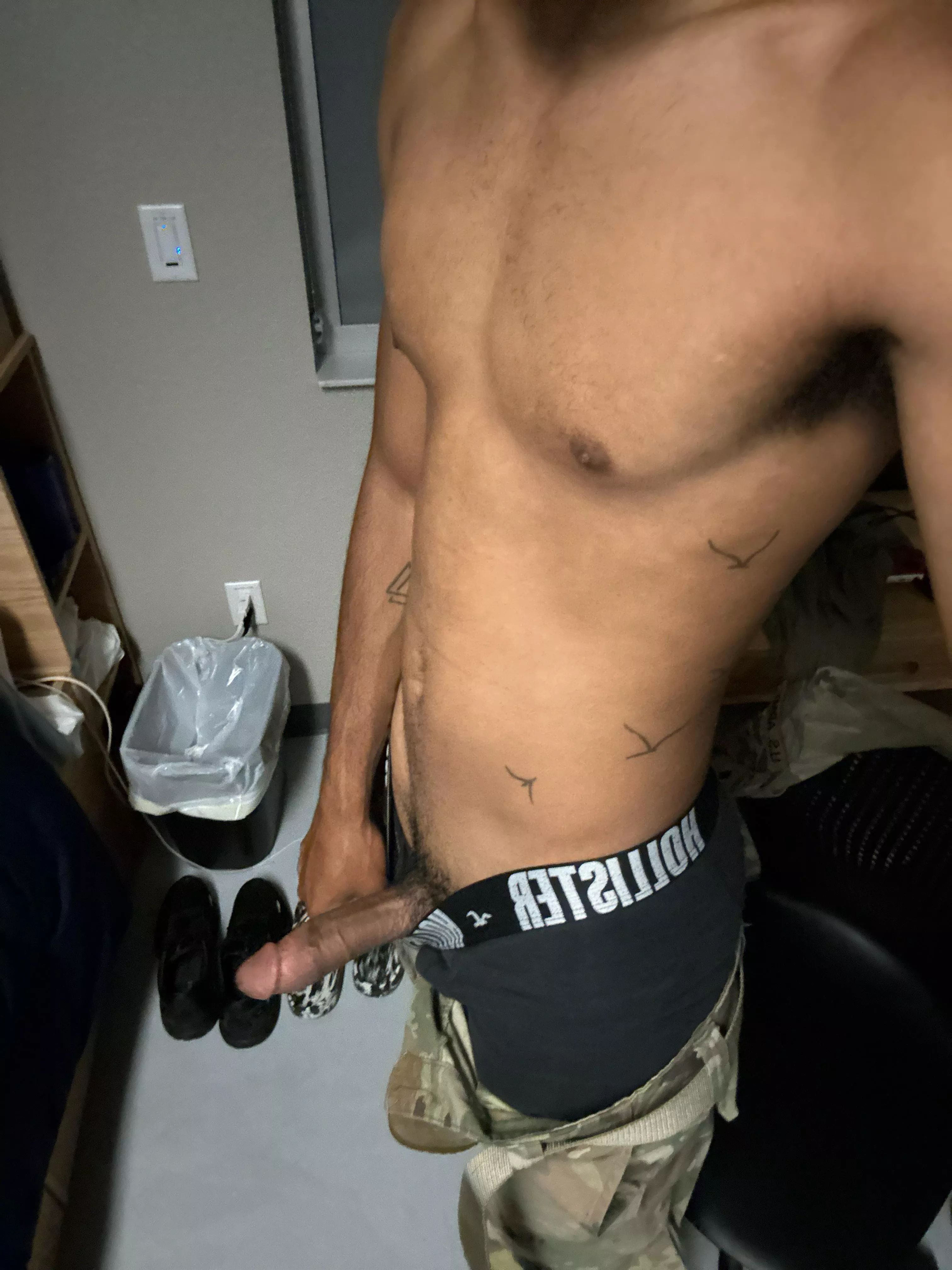 What are you doing if you walk in on me