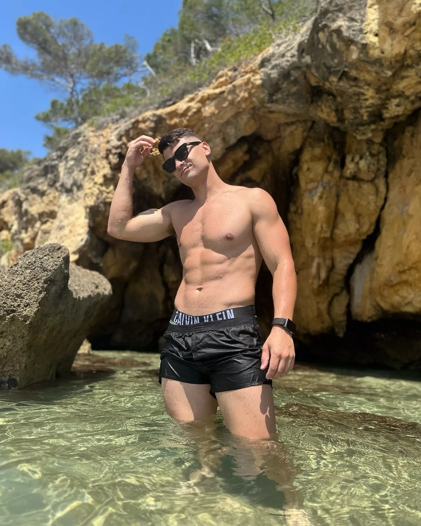 After doing a bit of snorkeling in these caves