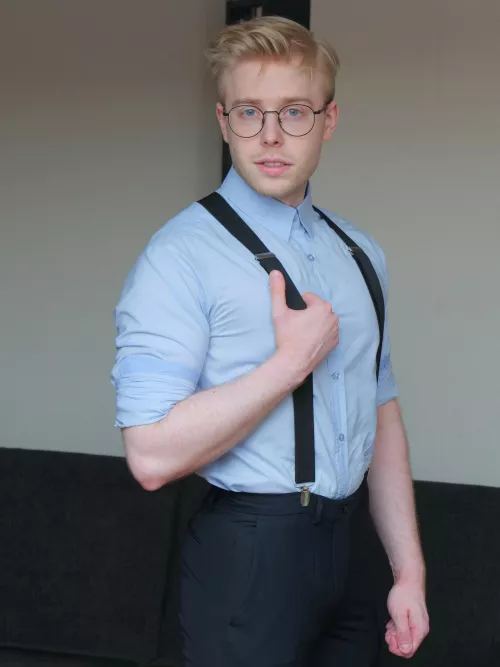Are suspenders cute or too old school?