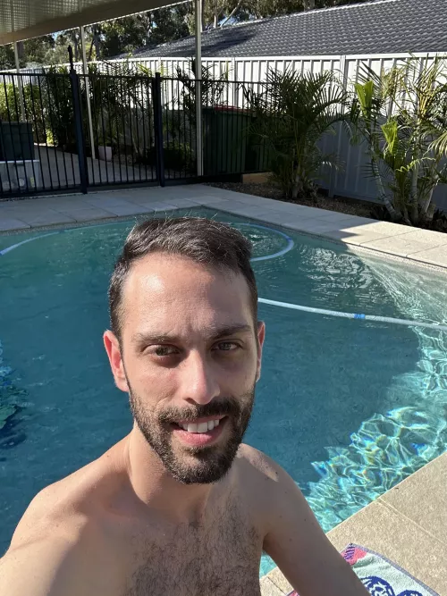 Beautiful day, enjoying the sun 