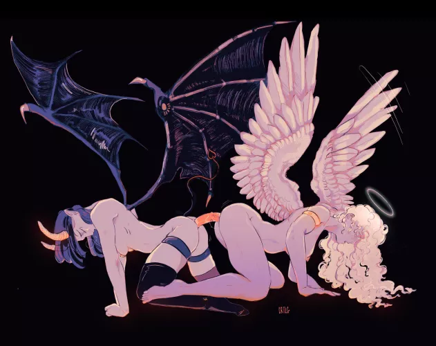 Demon and angel (Cartilage Juice) 