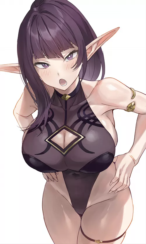 Elves are thick [Artist's OC]