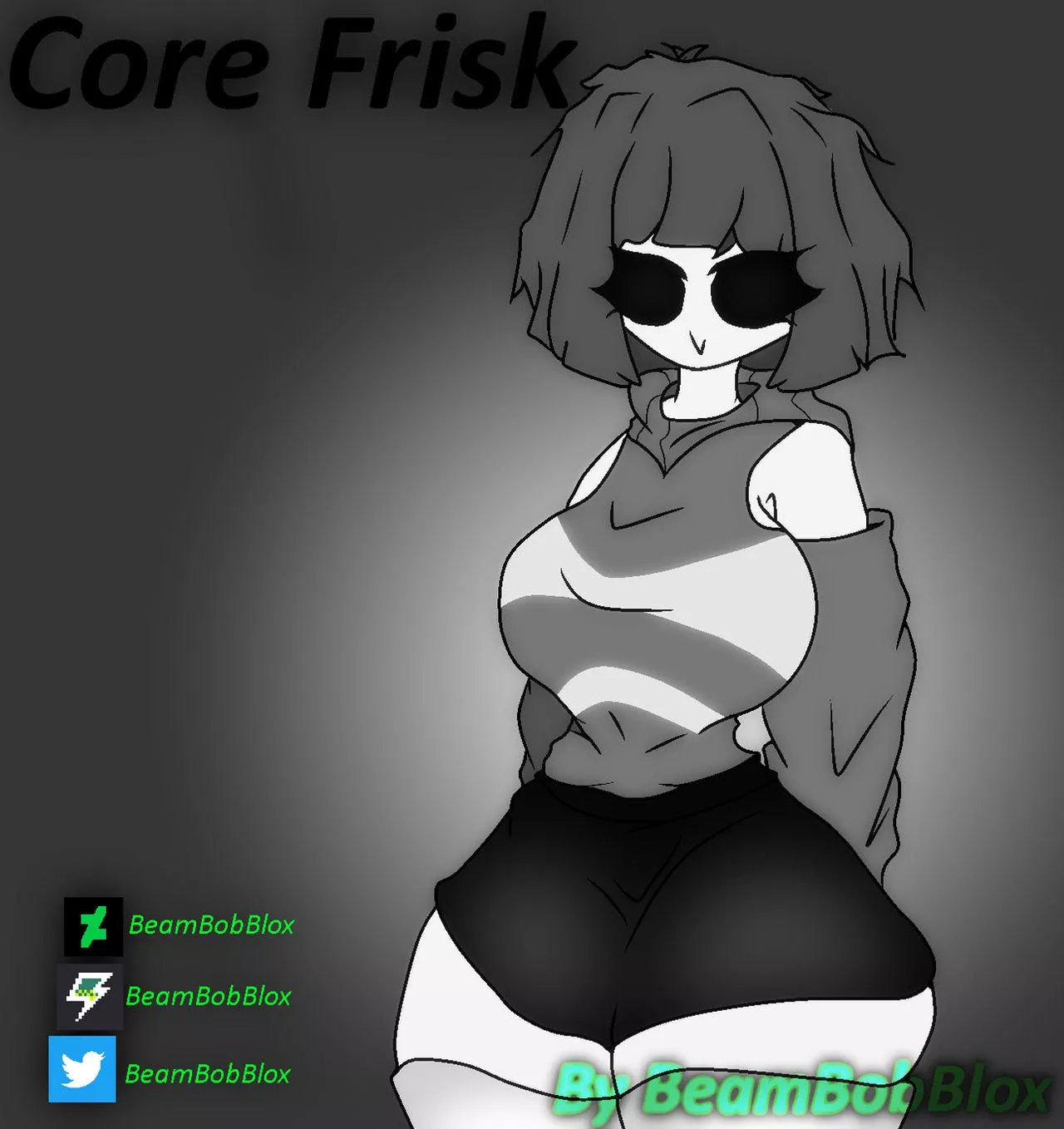 [Female core frisk] hot sexy thicc