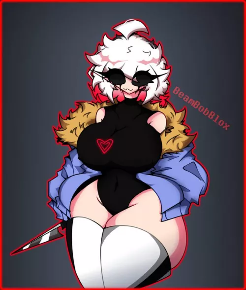 [Female killer sans] hot sexy thicc