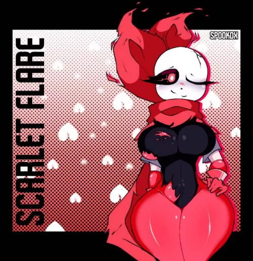 [Female scarlet flare sans] hot sexy thicc