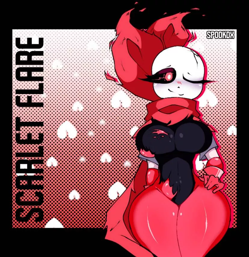[Female scarlet flare sans] hot sexy thicc