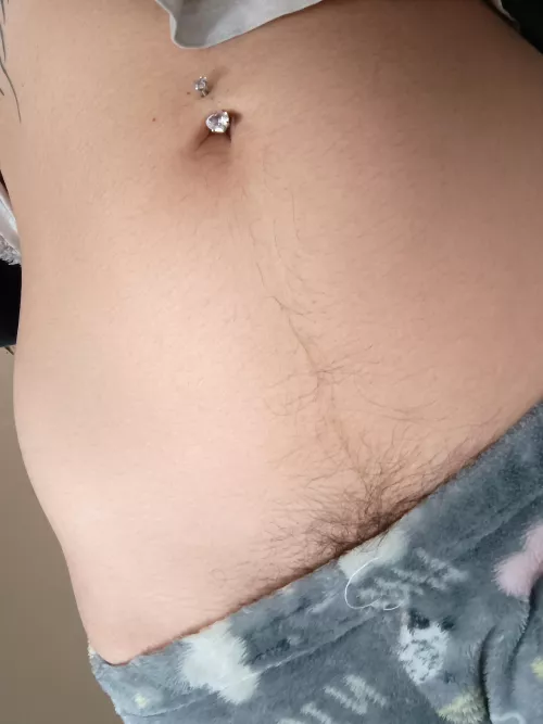Hairy bellybutton