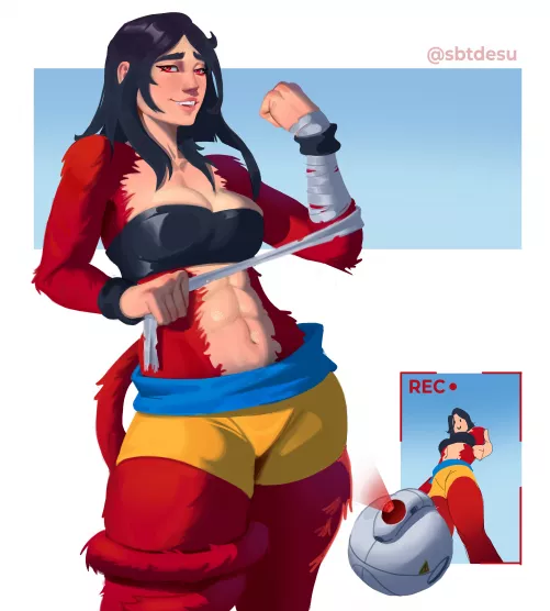 I did this female Super Saiyan 4, what did you guys think?