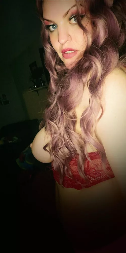 In three words, what would you do to me if you walked in and saw me like this?