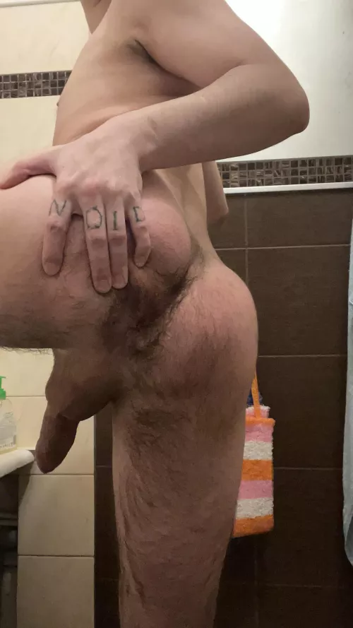 Mind sliding in? (My ass and my DMs)