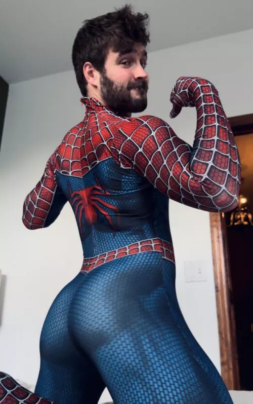 Peter Parker looking thick 