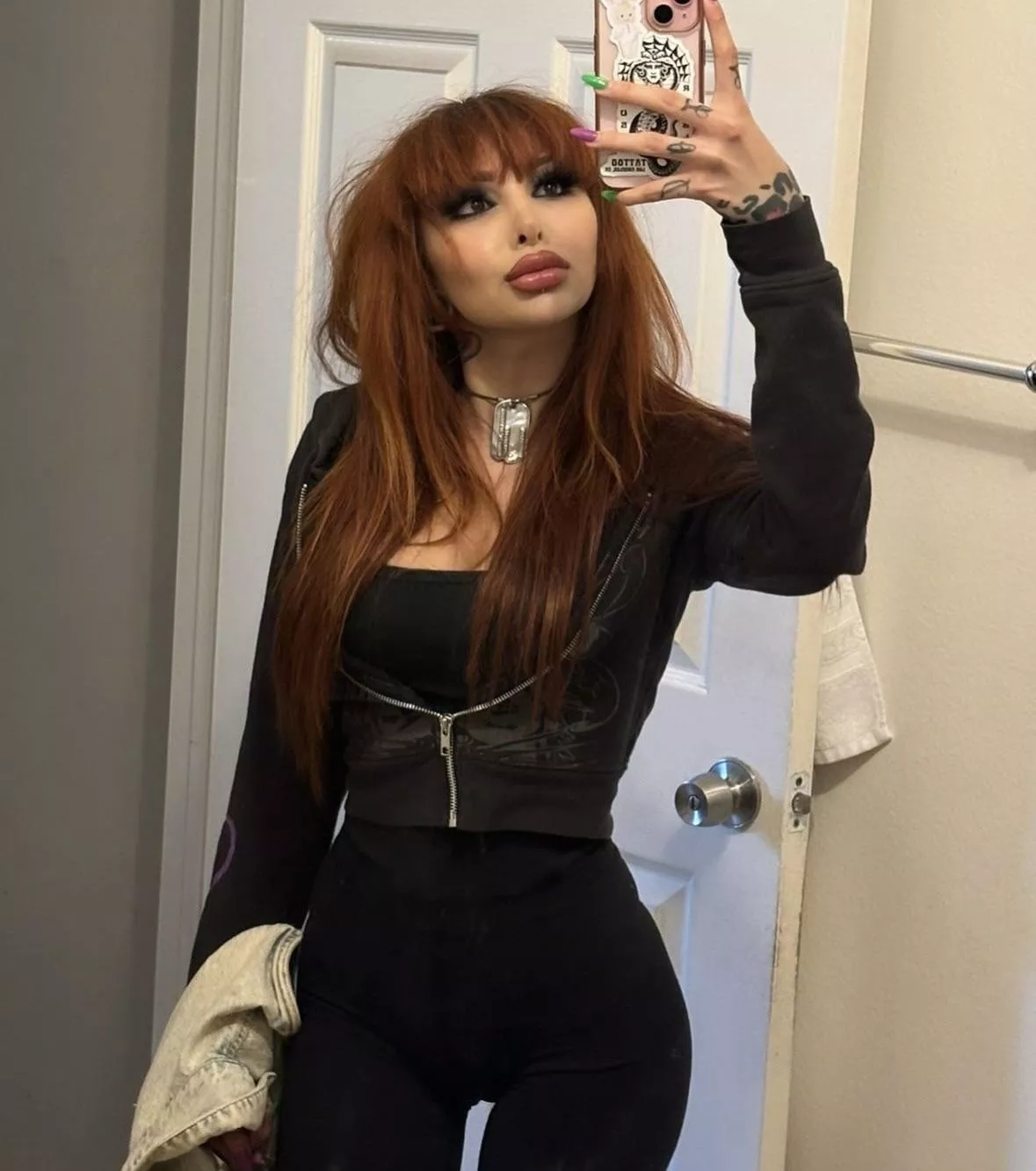 this doll can’t wait until she can afford to become even more plastic