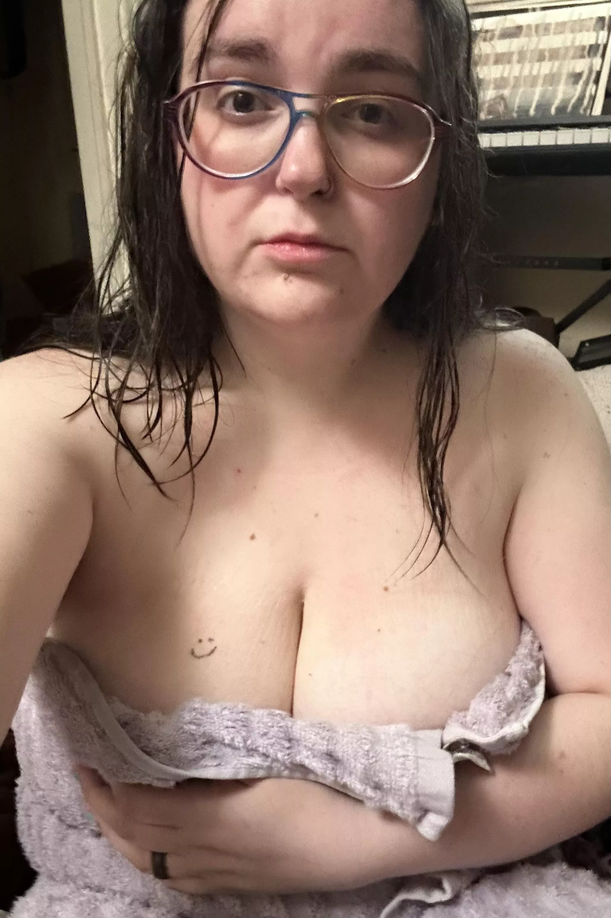 This towel isn’t holding me up..