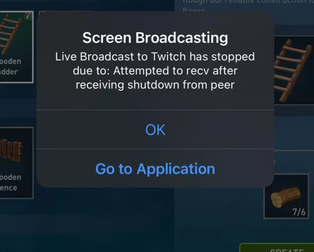 Why does my twitch stream keep shutting down and after I see this