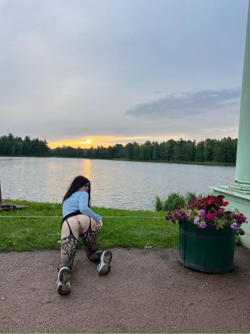 You'd stop eating my ass if a stranger caught us?