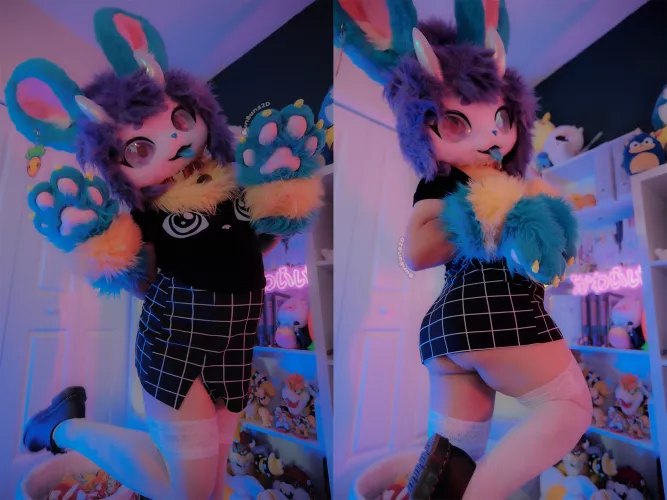 I know, I'm sorry I put a really short skirt for our date ;a;