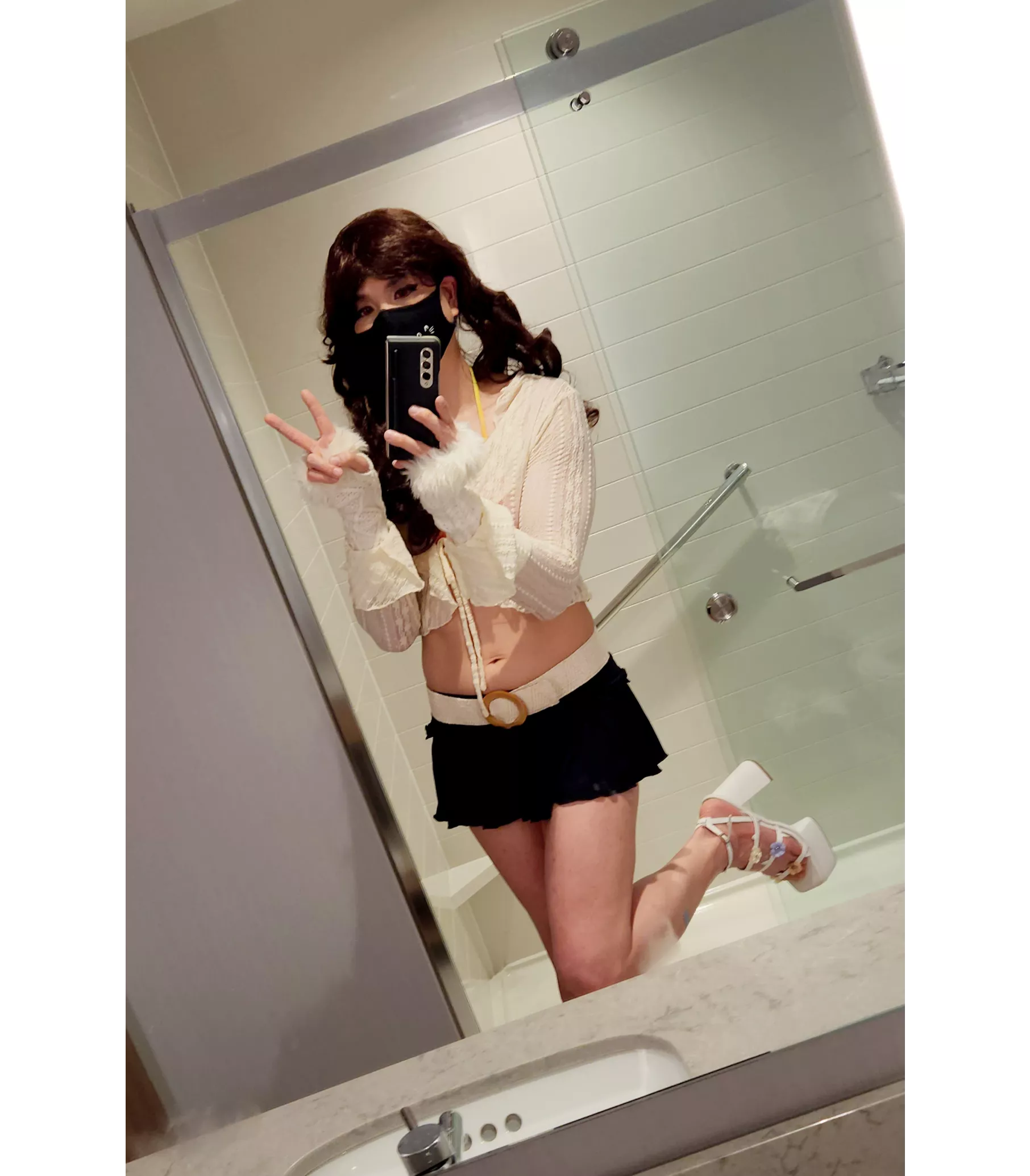 I went out like this 🥰