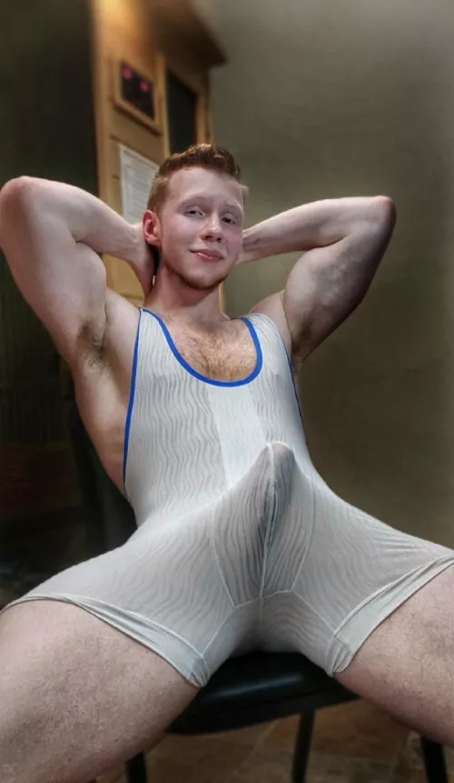 I'm going to pin you down and use your ass until my cock explodes inside of you after I'm done with my workout. 