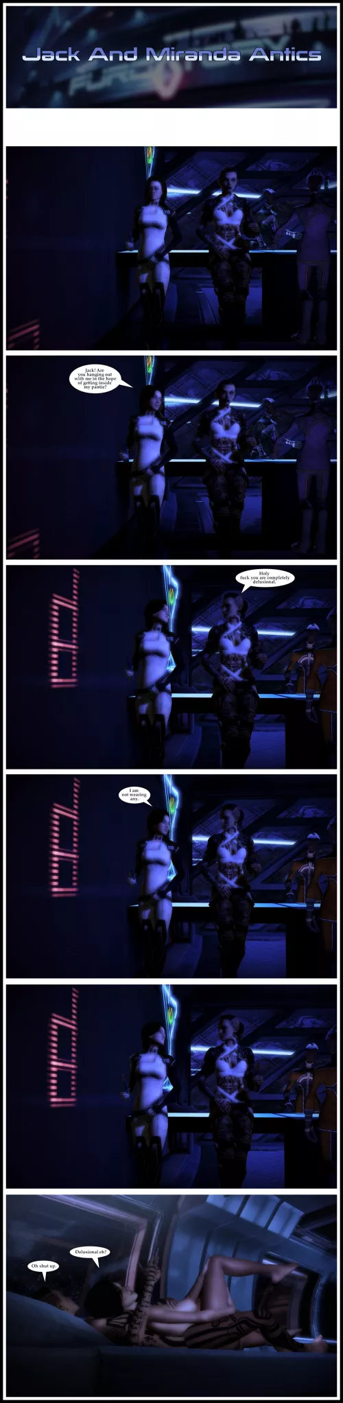 Jack and Miranda antics. (Rastifan)