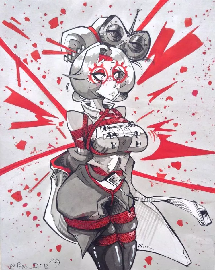 Purah looks a little surprised 