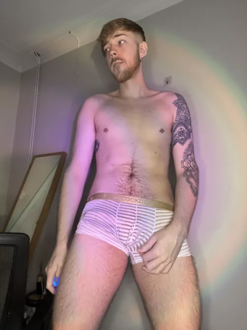 See through boxers - genuinely the comfiest pair I own too 👀👀