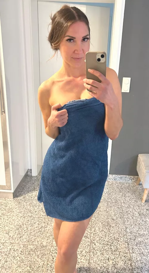 You walk in and see me like this, whats your reaction?