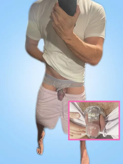 Another white boy bottom who’s eager to learn to cum strictly from anal! Gonna try chastity out for 5 days w/out touching my dick and see if it can happen? Please let me know if you have any tips?
