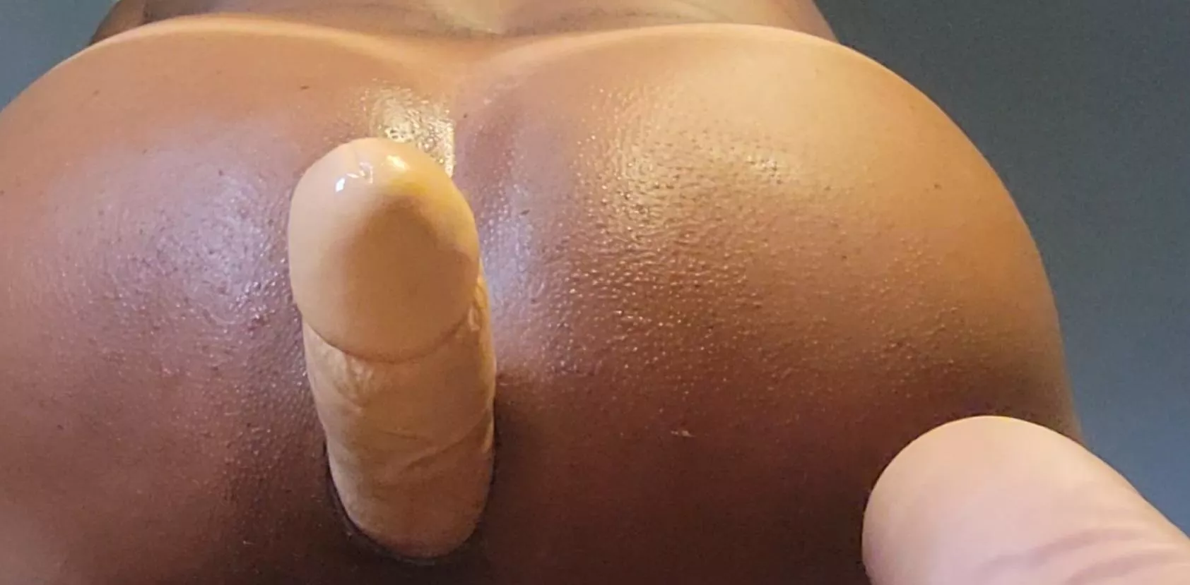 Balls first..trying to hit the p spot .